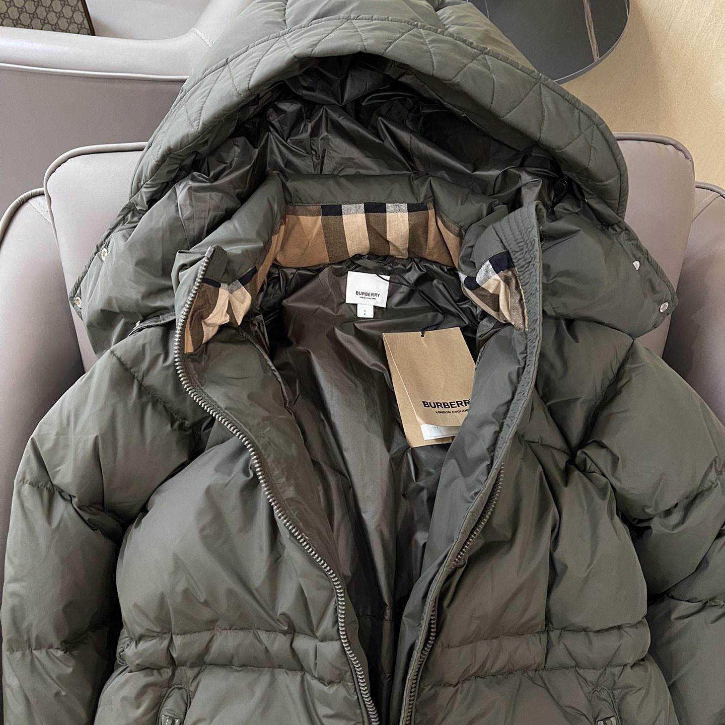 Burberry Hooded Down Jacket - DesignerGu