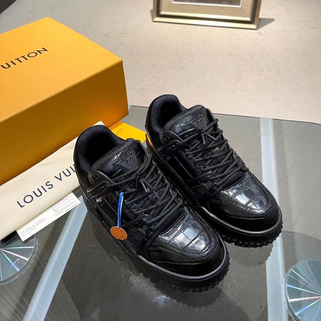 Louis Vuitton LV Trainer Sneaker - DesignerGu