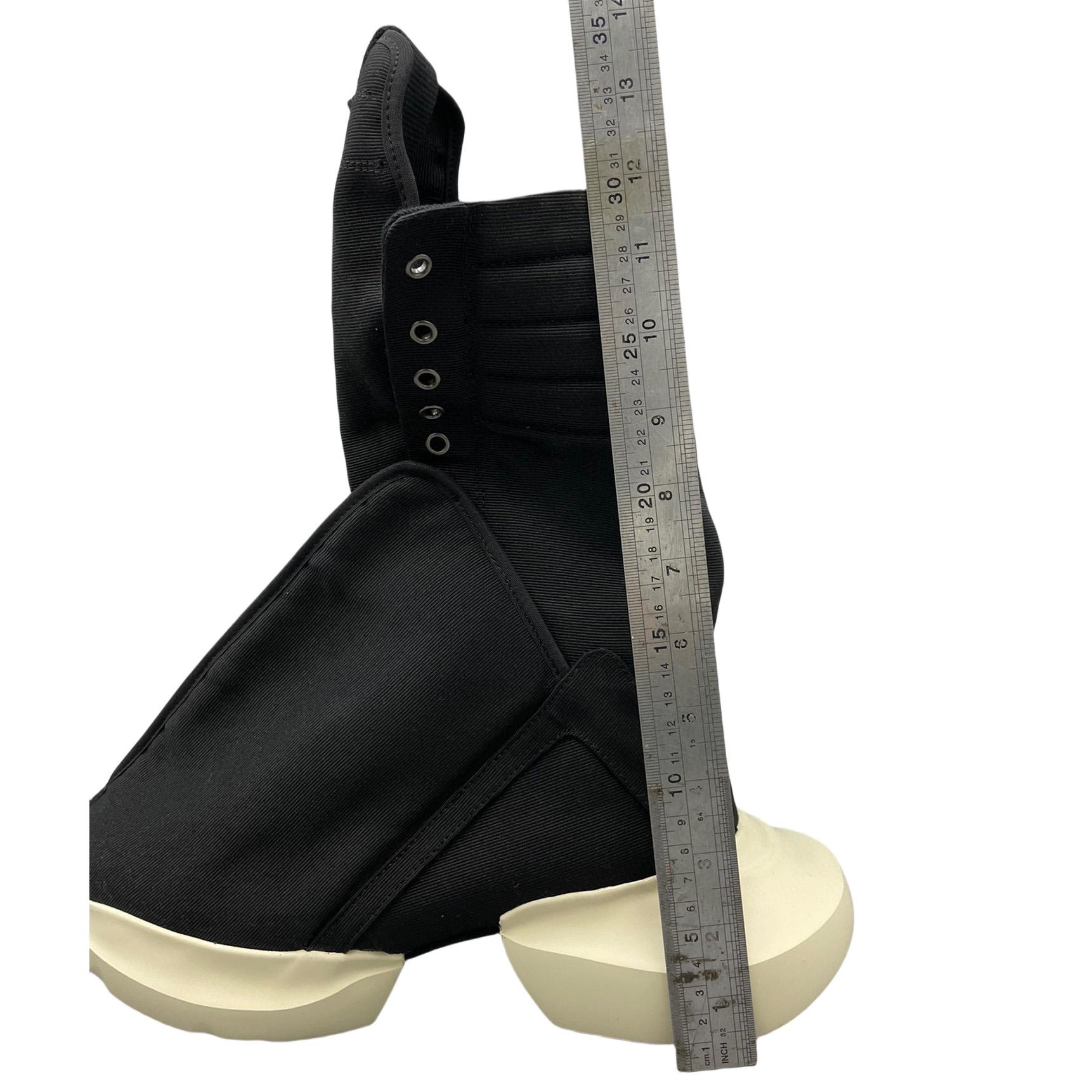 Rick Owens Drkshdw Megaturbo Dunk Boots Black - DesignerGu