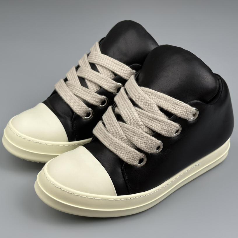 Rick Owens Lace-up Low-top Sneakers  - DesignerGu