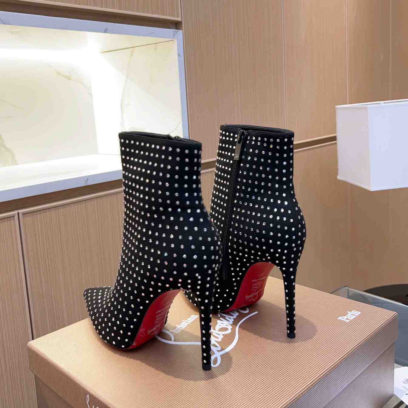 Christian Louboutin So Kate Booty Plume Boots 100 - DesignerGu