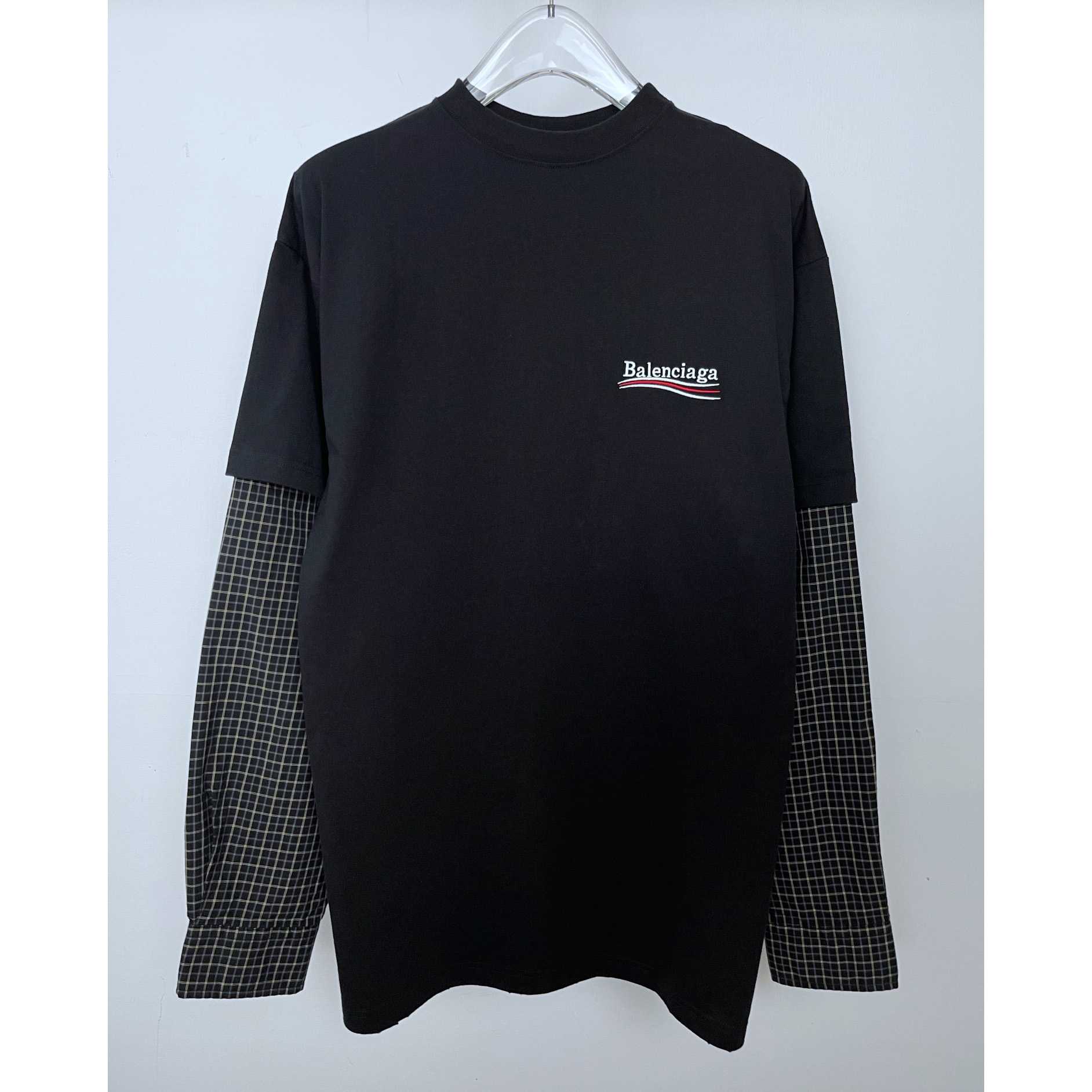 Balenciaga Political Campaign Layered T-shirt - DesignerGu