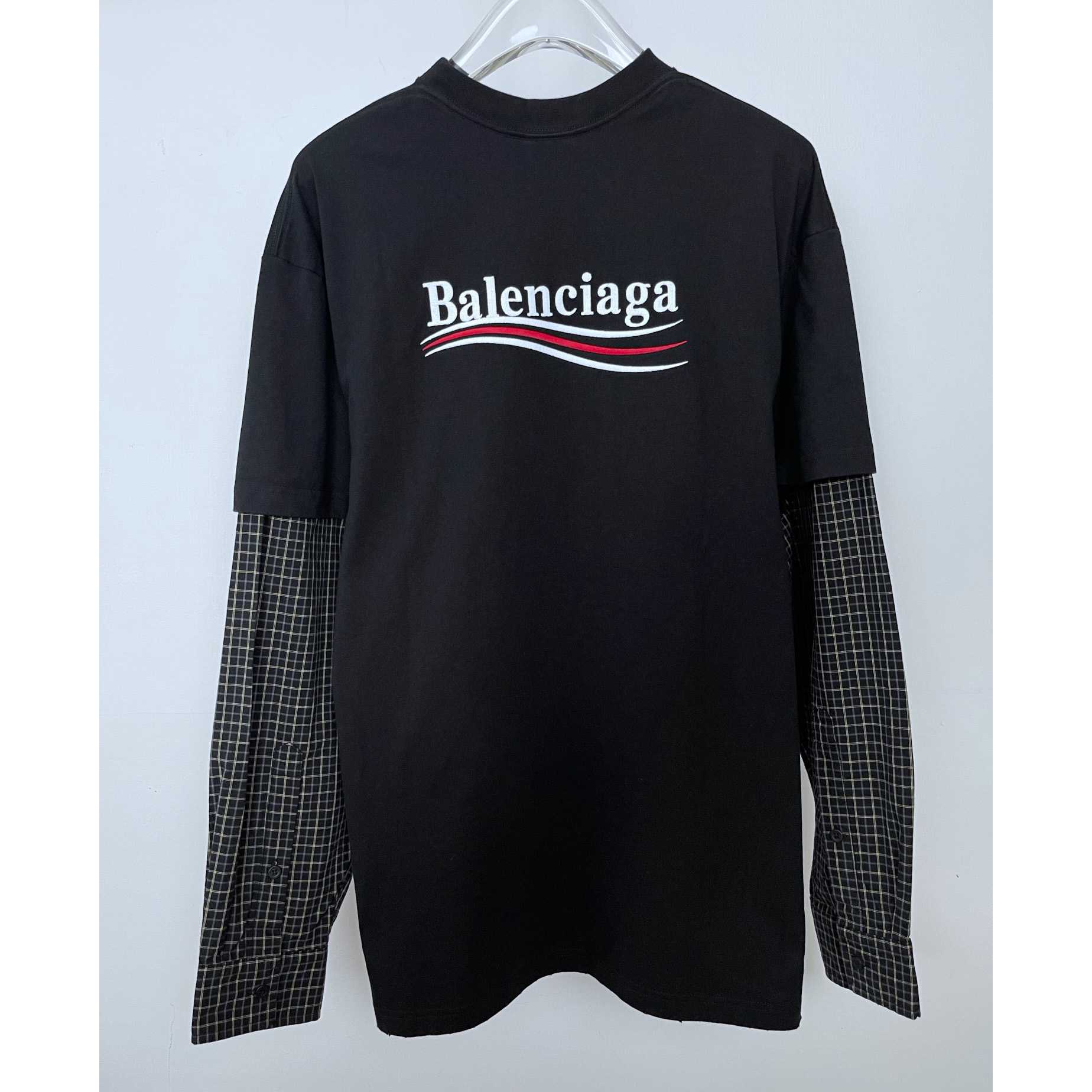 Balenciaga Political Campaign Layered T-shirt - DesignerGu