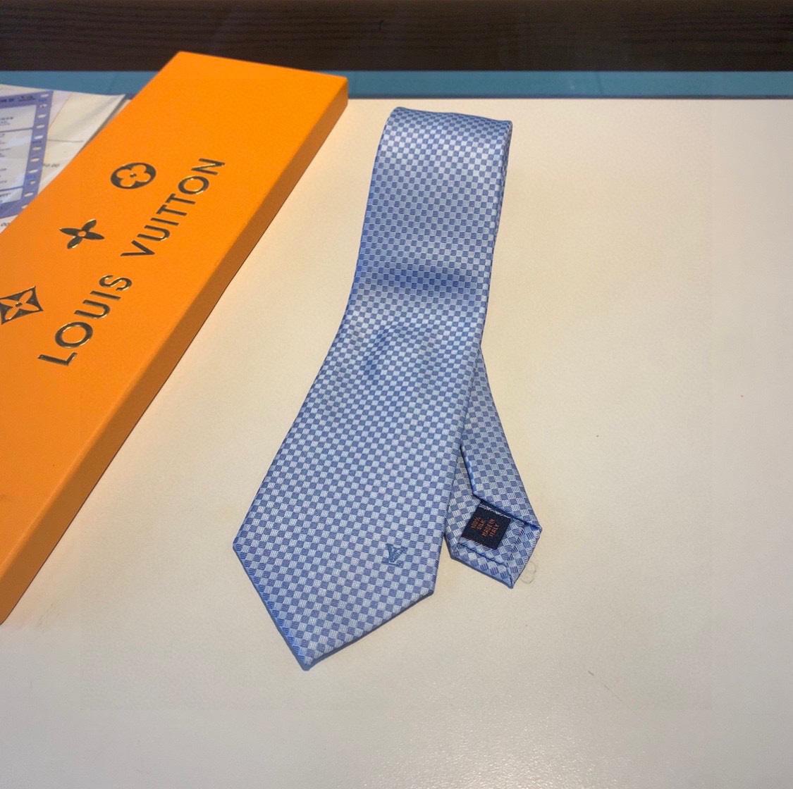 Louis Vuitton Micro Damier Tie - DesignerGu