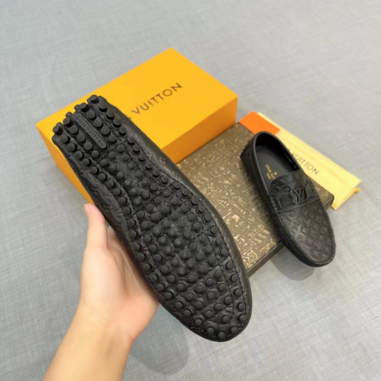 Louis Vuitton Hockenheim Moccasin (upon uk size)   - DesignerGu