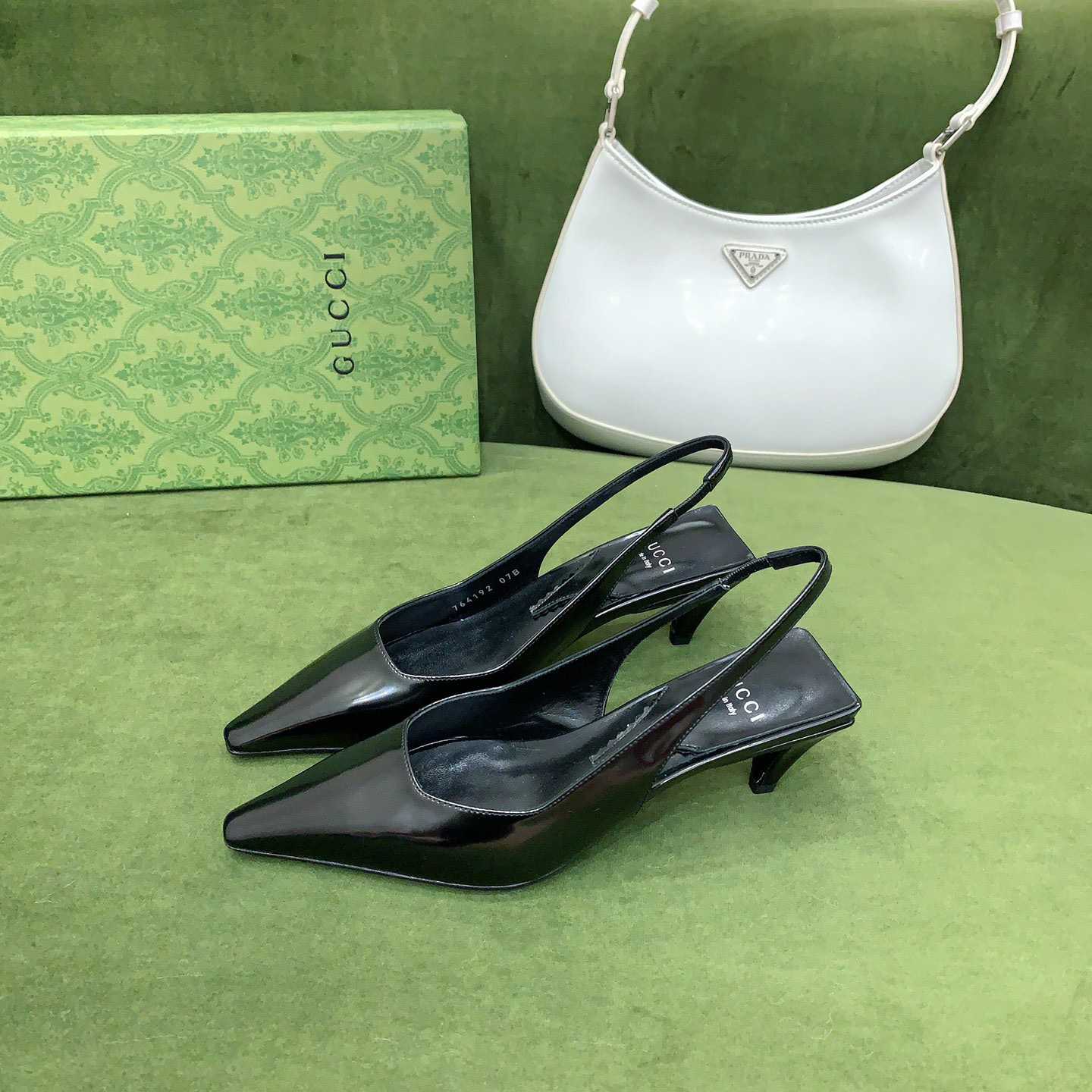 Gucci Women's Slingback Pump - DesignerGu