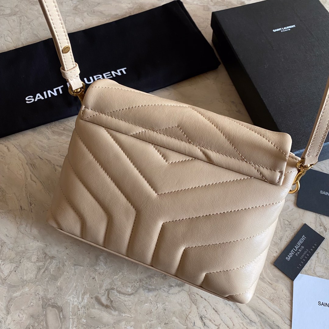 Saint Laurent Loulou Toy Strap Bag (20x7x15cm) - DesignerGu