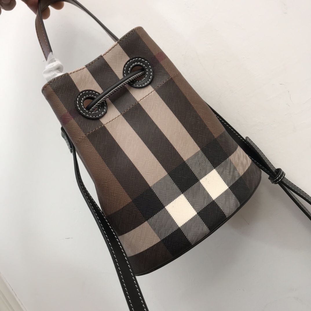 Burberry Mini TB Bucket Bag - DesignerGu