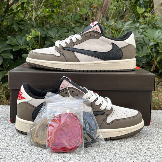 Air Jordan 1 x Travis Scott TS Sneaker      DM7866-717  - DesignerGu