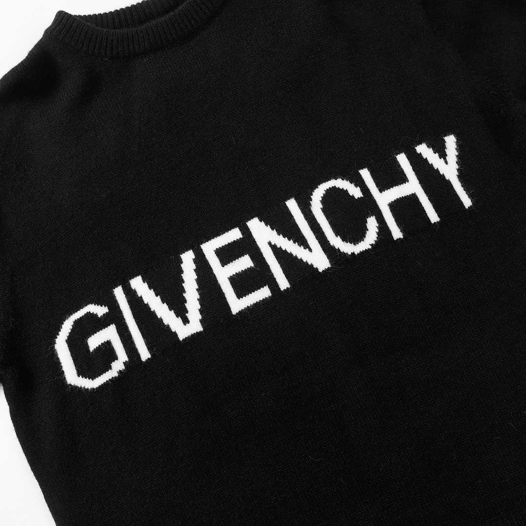 Givenchy 4G Knitted Cotton Crewneck  - DesignerGu