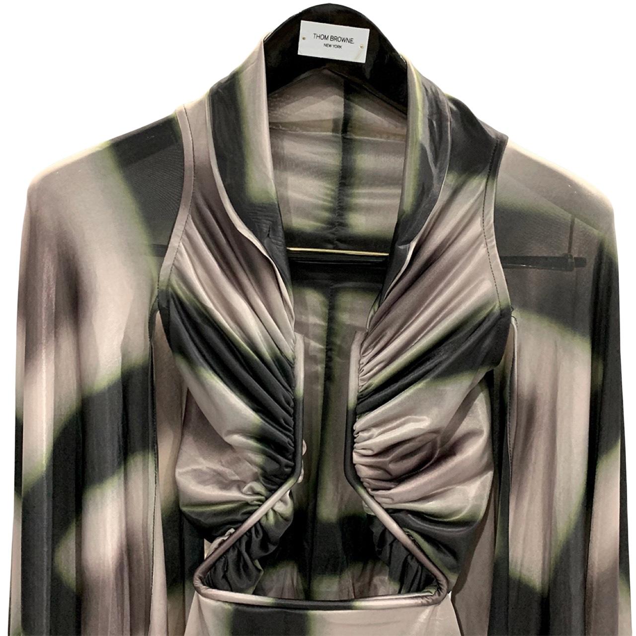 Rick Owens Semi-sheer Draped Top - DesignerGu