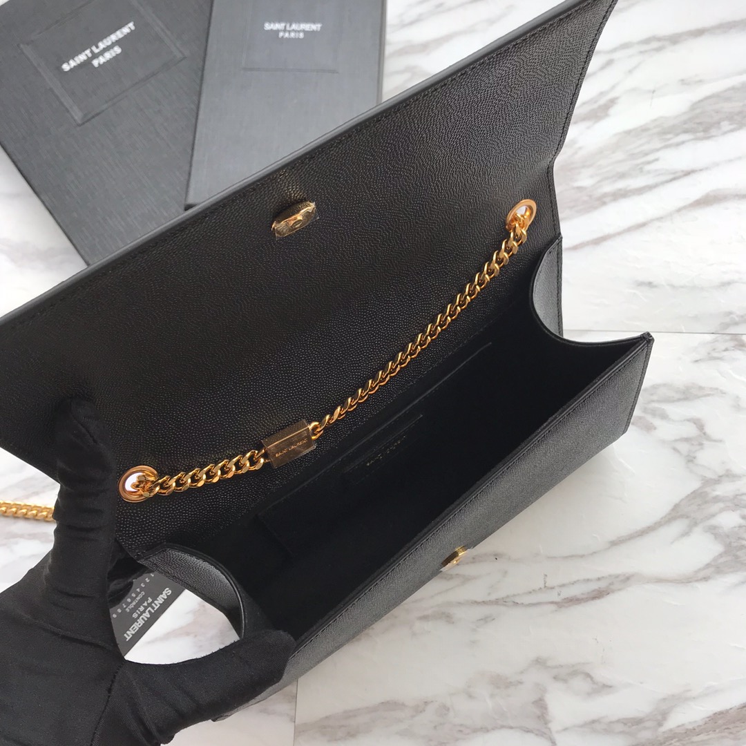 Saint Laurent Kate Medium Leather Shoulder Bag (24*14.5*5.5cm) - DesignerGu