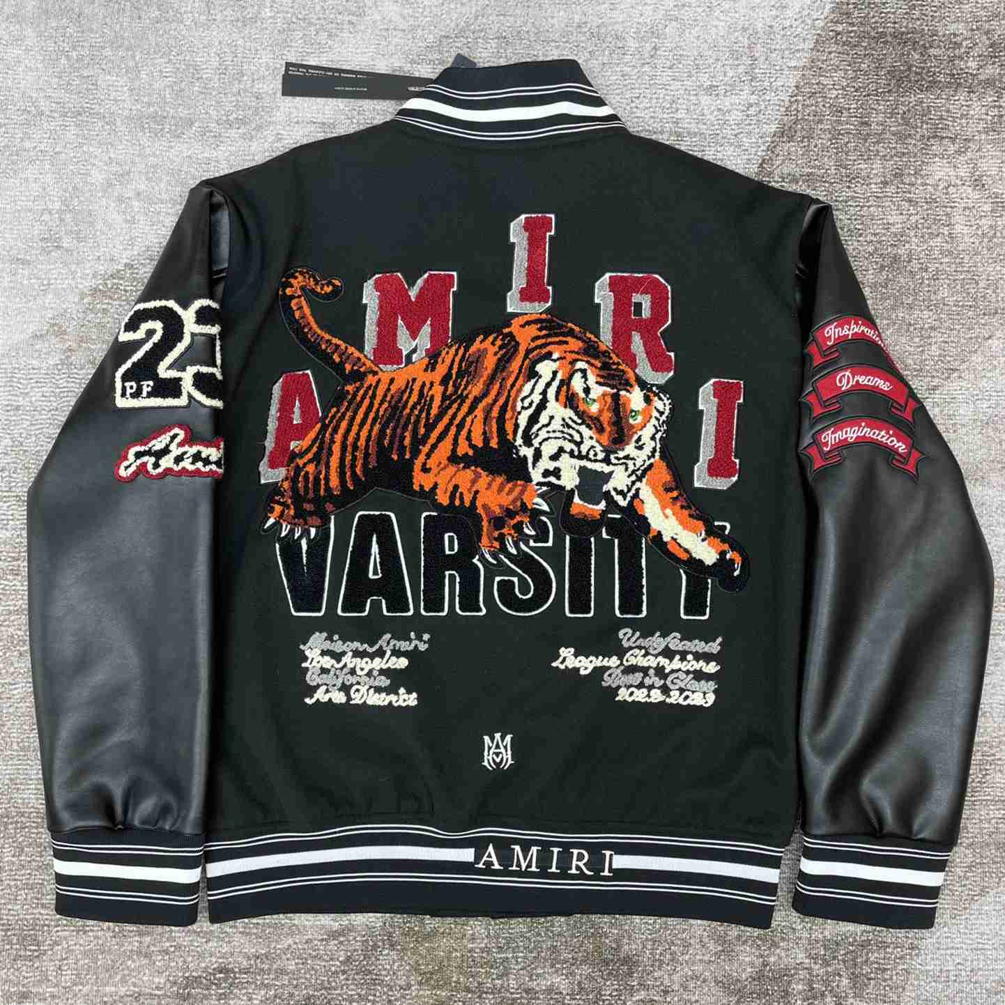 Amiri Bones Varsity Jacket - DesignerGu