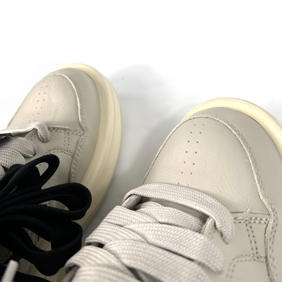 Rick Owens Drkshdw x Converse TurboWPN Leather Sneakers - DesignerGu