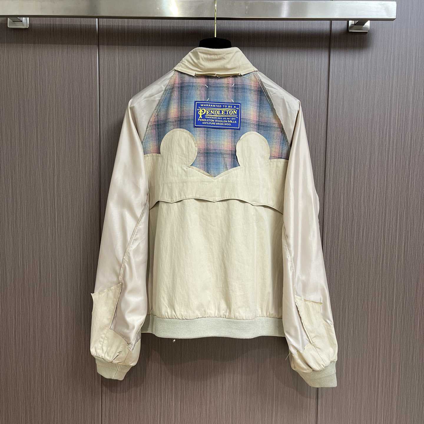 Maison Margiela Panelled Bomber Jacket - DesignerGu