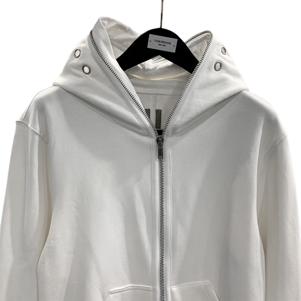 Rick Owens Man White Sweatshirts - DesignerGu