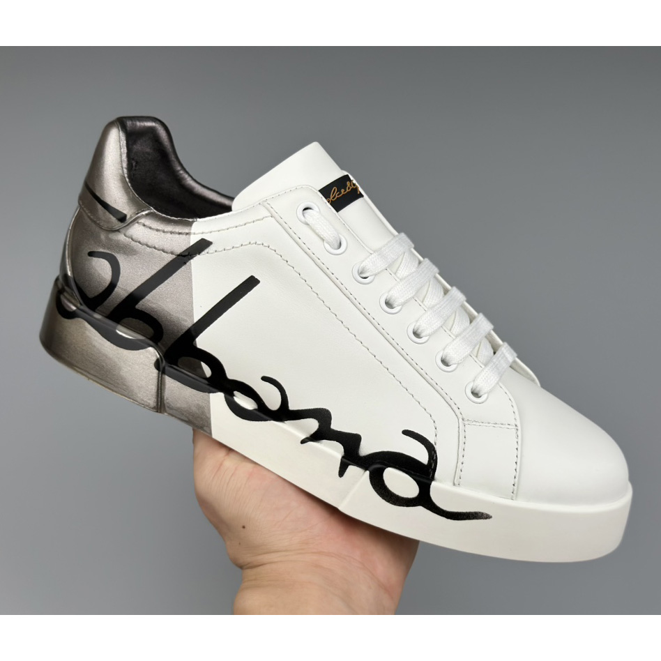 Dolce & Gabbana Leather Sneakers - DesignerGu