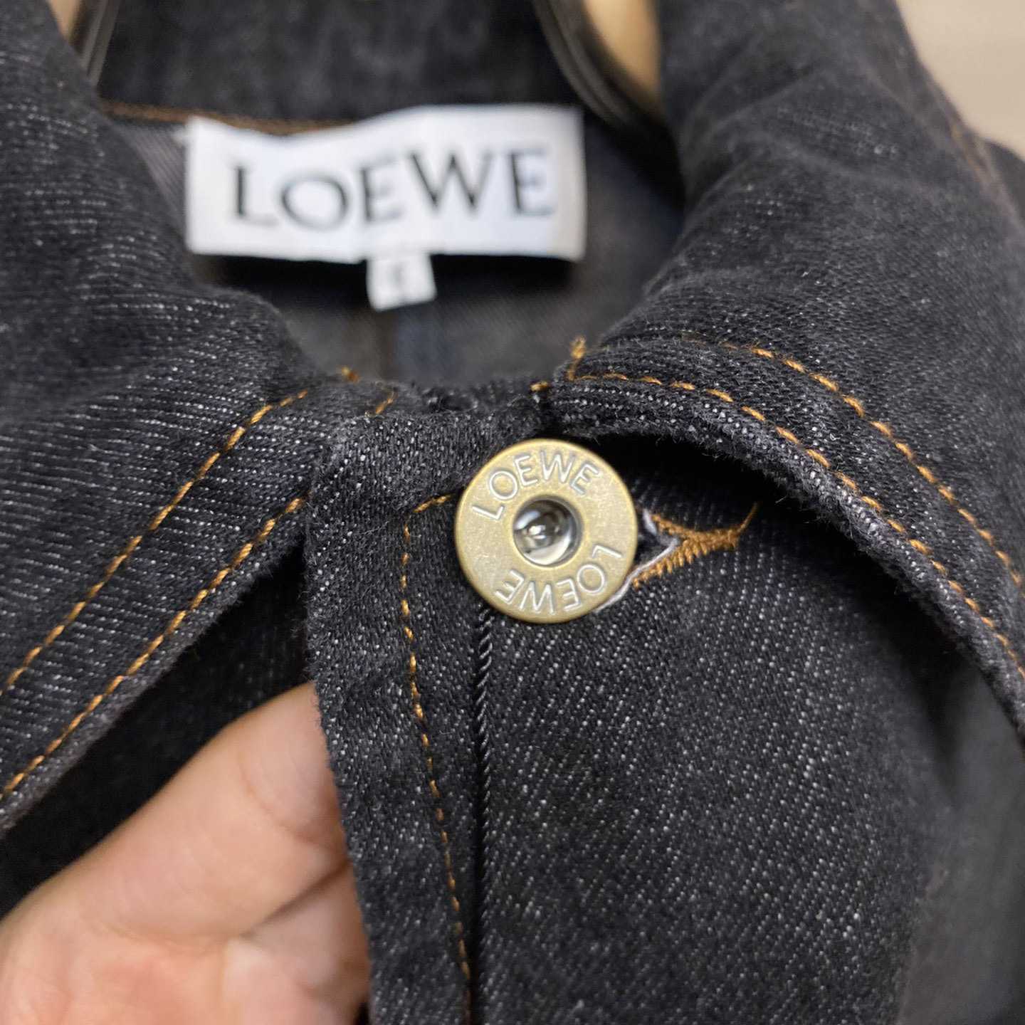 Loewe Workwear Jacket In Denim - DesignerGu