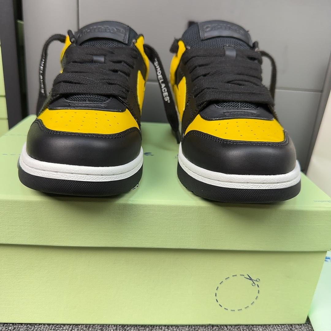 Off White c/o Virgil Abloh Men's Yellow Out Of Office - DesignerGu