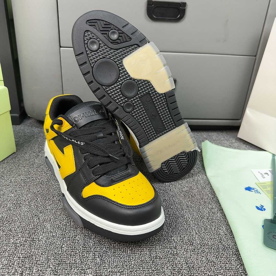 Off White c/o Virgil Abloh Men's Yellow Out Of Office - DesignerGu