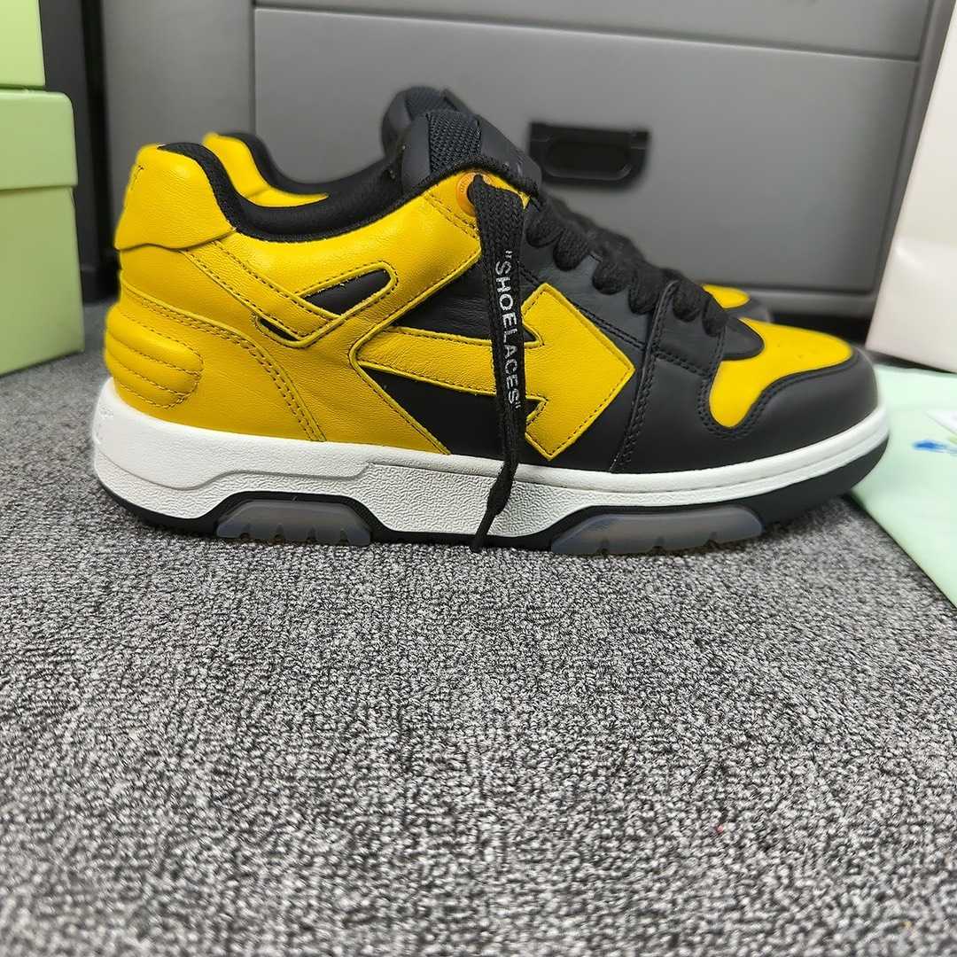 Off White c/o Virgil Abloh Men's Yellow Out Of Office - DesignerGu