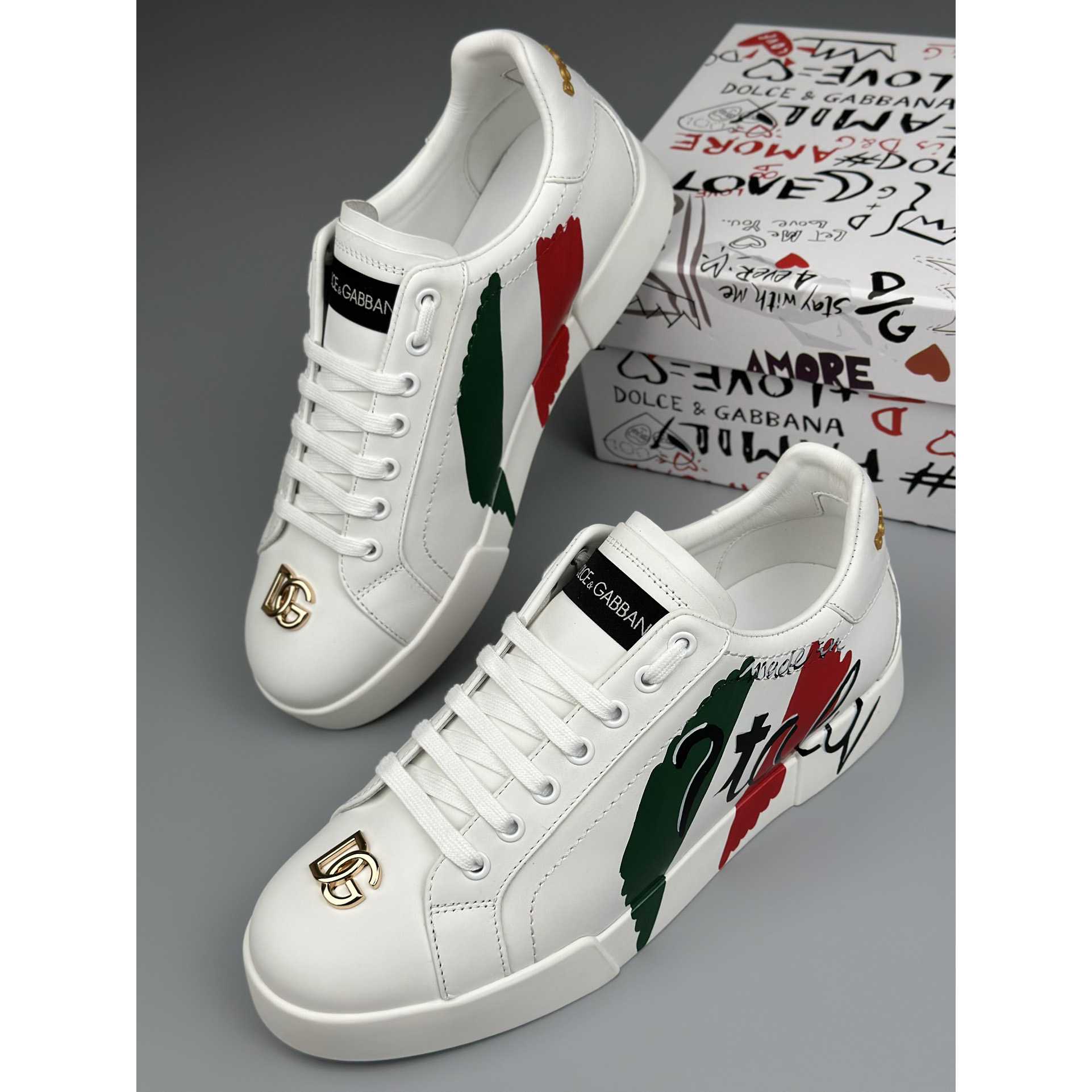 Dolce & Gabbana Portofino Sneakers - DesignerGu