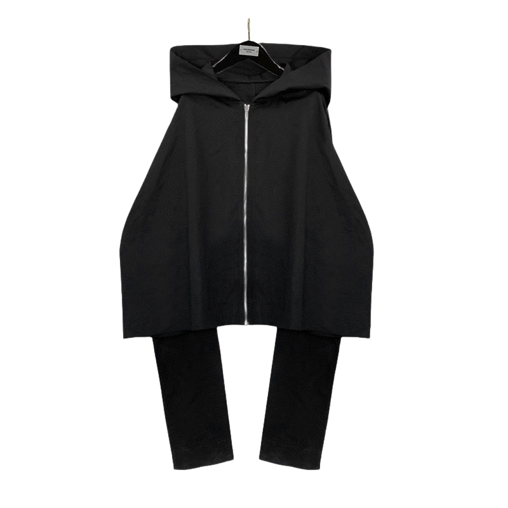 Rick Owens Extra-Long Sleeve Cotton Jacket  - DesignerGu