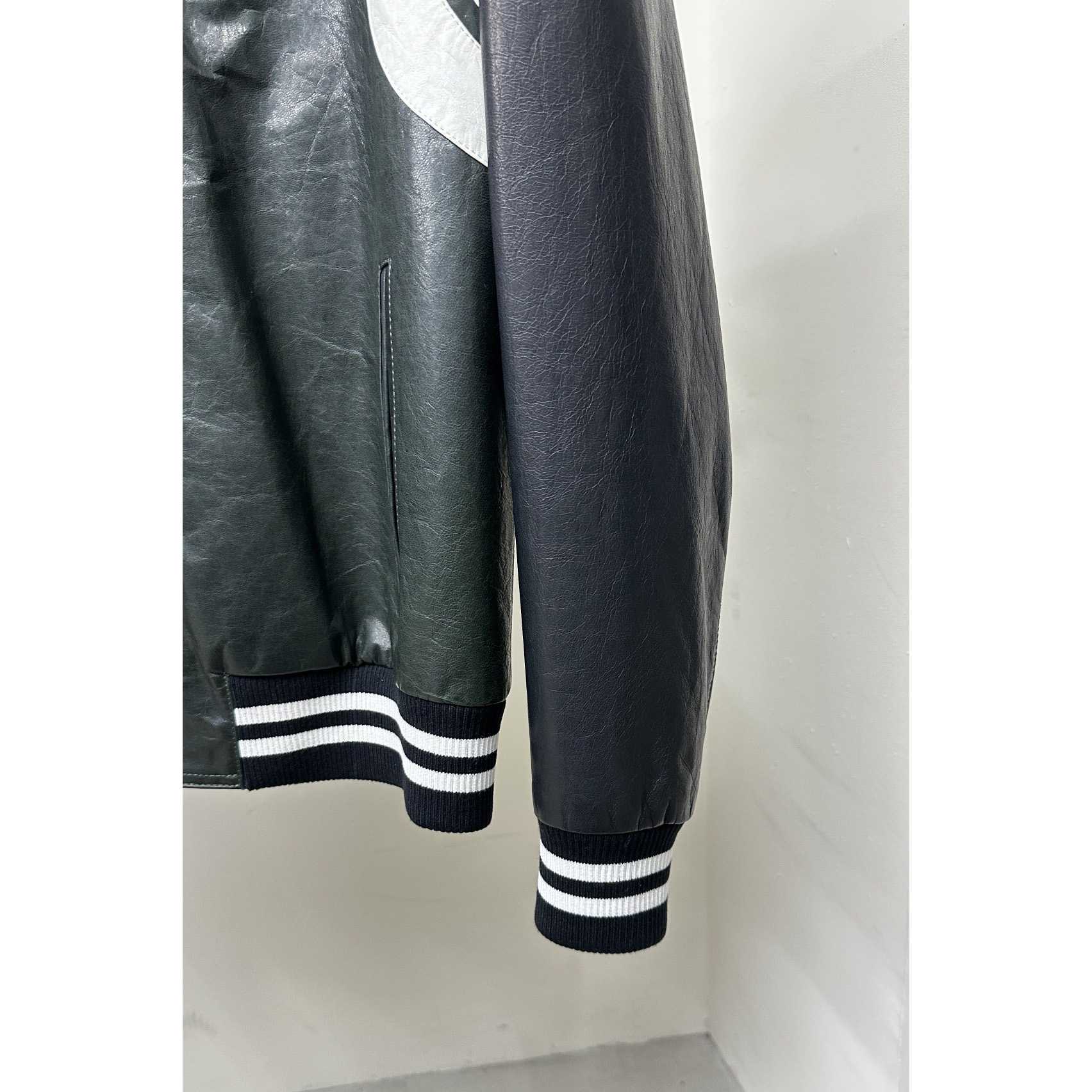 Balmain Colour-block Hooded Bomber Jacket - DesignerGu