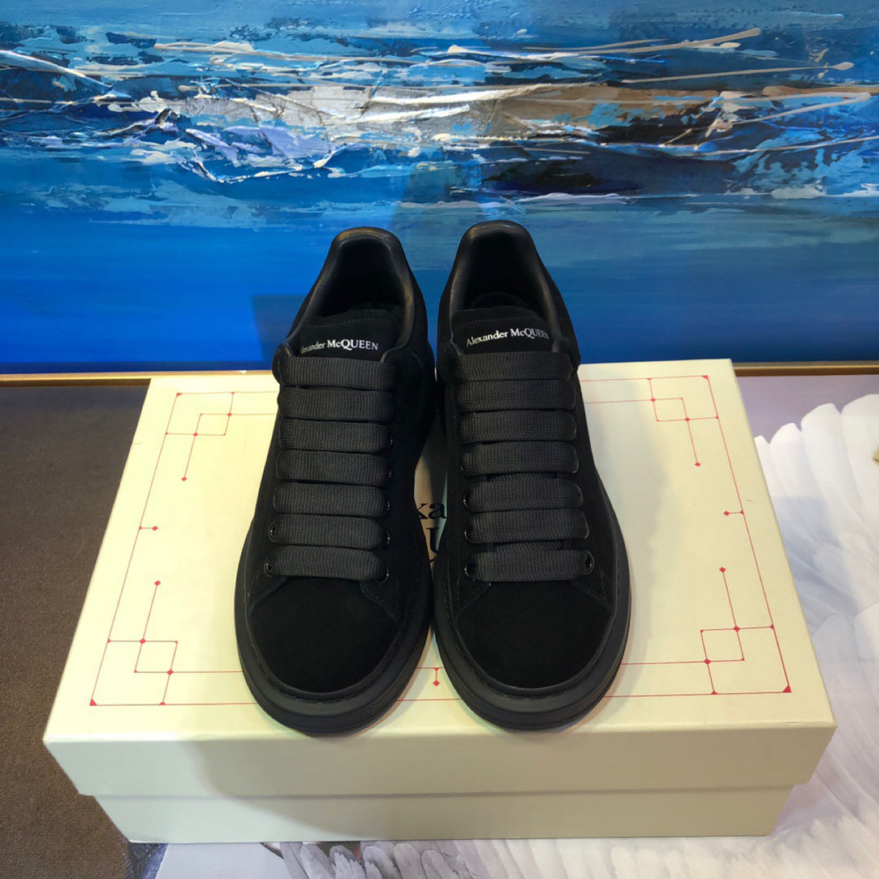 Alexander Mqueen Oversized Sneakers - DesignerGu