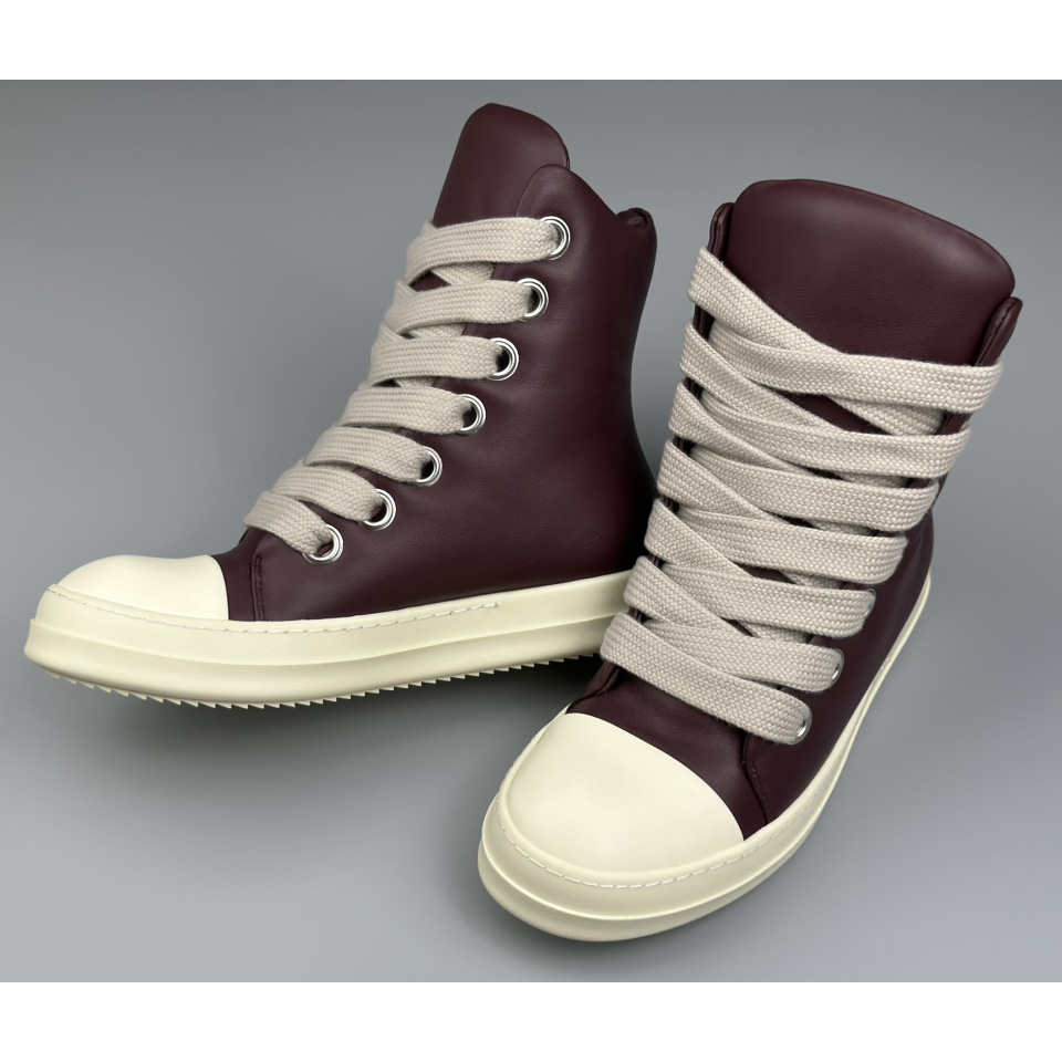 Rick Owens High-Top Sneakers - DesignerGu