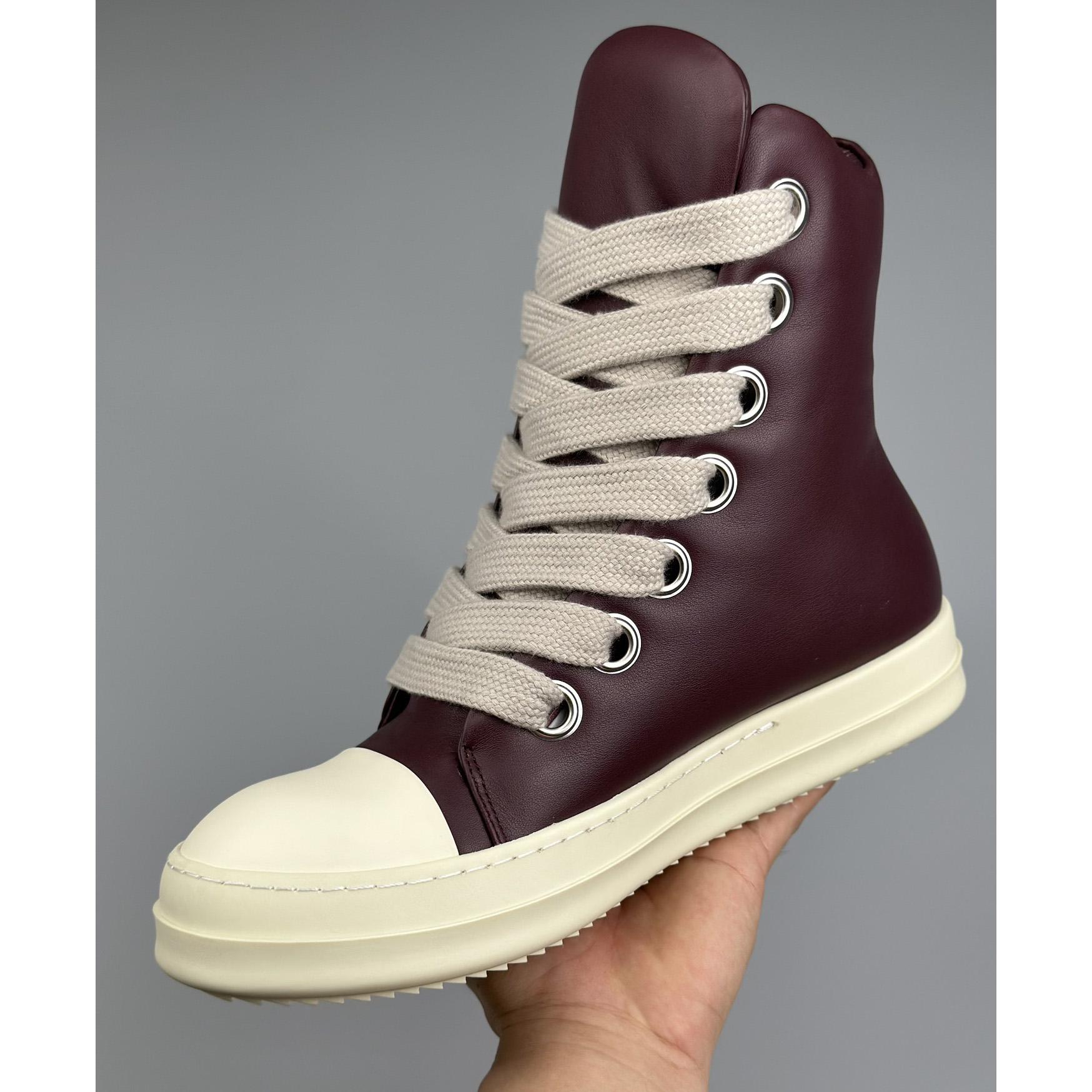 Rick Owens High-Top Sneakers - DesignerGu