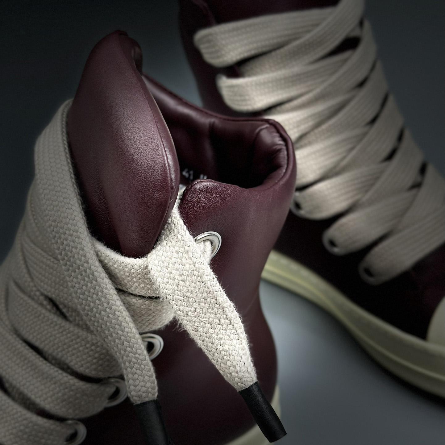 Rick Owens High-Top Sneakers - DesignerGu