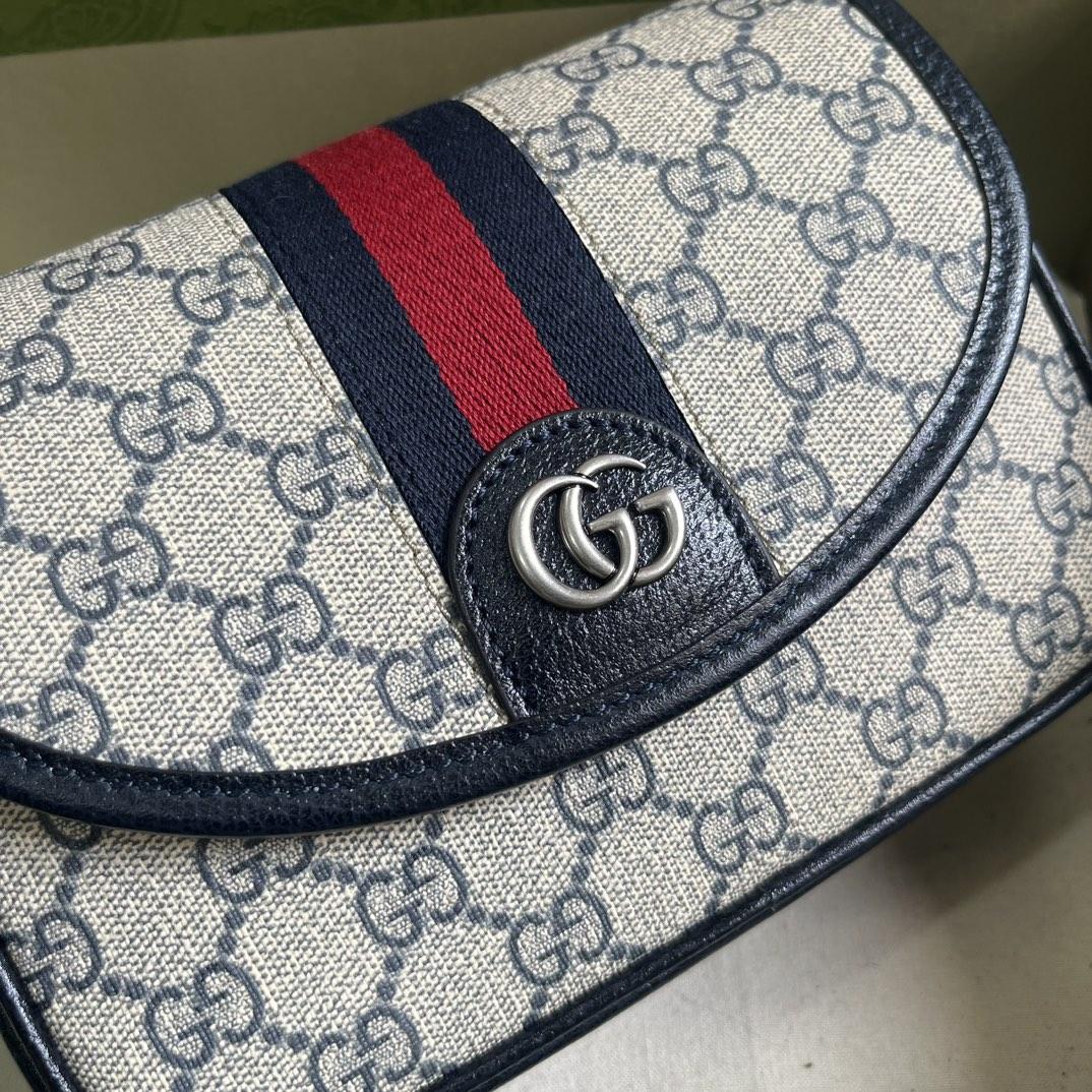 Gucci Ophidia GG Mini Shoulder Bag (19x 13x 5cm) - DesignerGu