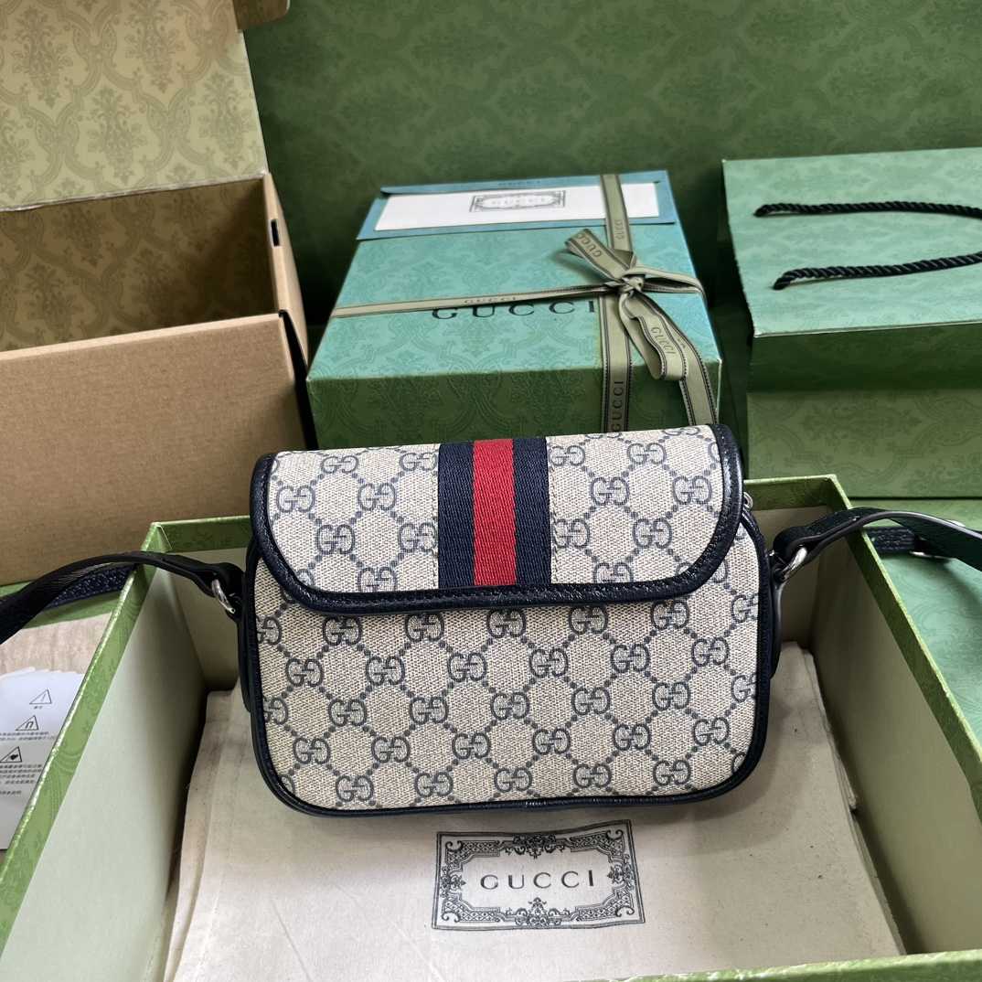 Gucci Ophidia GG Mini Shoulder Bag (19x 13x 5cm) - DesignerGu