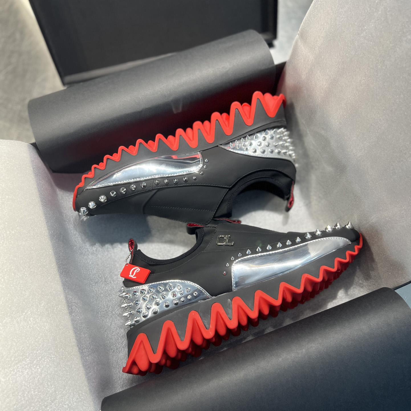 Christian Louboutin Khonshu Crescent Sneaker  - DesignerGu