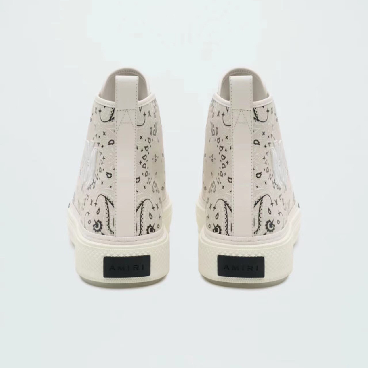 Amiri M.A. Court bandana-print Sneakers - DesignerGu