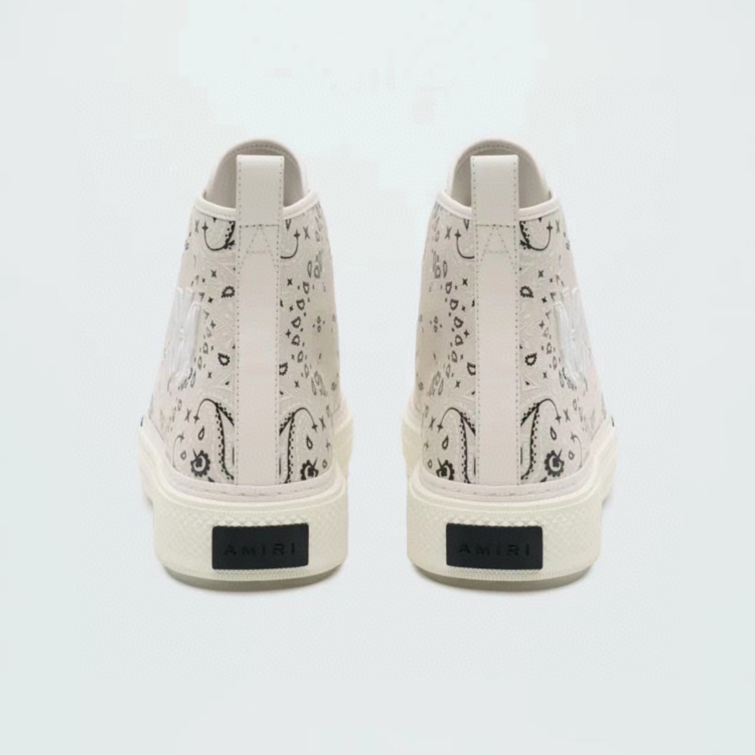 Amiri M.A. Court bandana-print Sneakers - DesignerGu