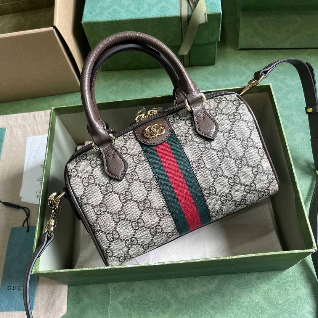 Gucci Ophidia GG Mini Top Handle Bag - DesignerGu