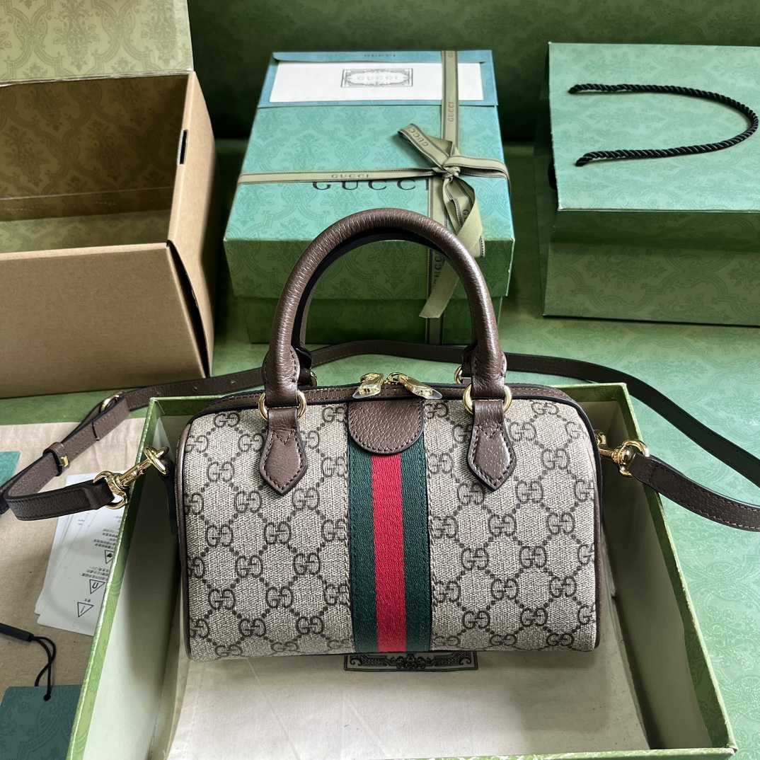 Gucci Ophidia GG Mini Top Handle Bag - DesignerGu