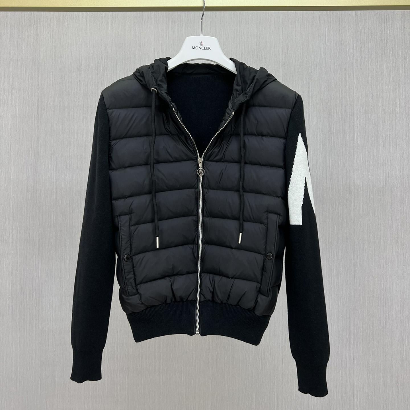 Moncler Padded Hooded Cardigan - DesignerGu