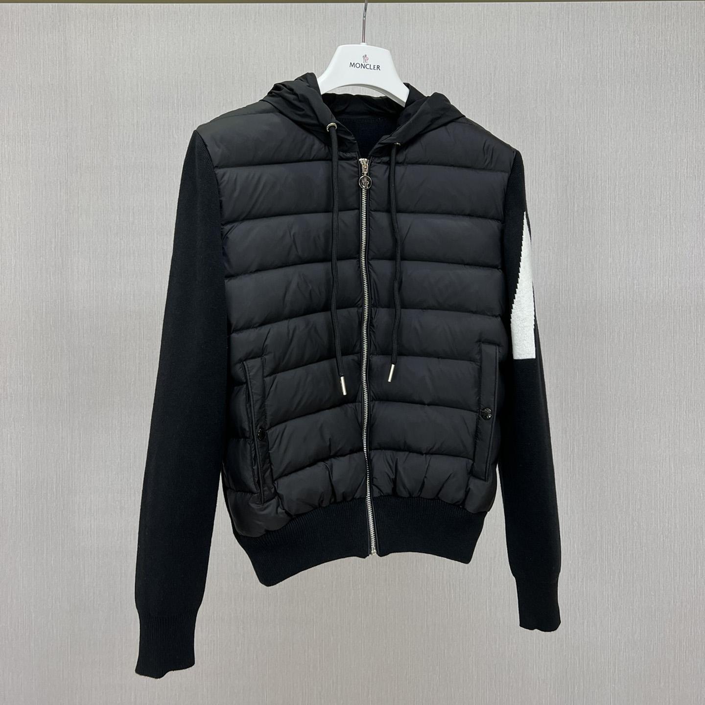 Moncler Padded Hooded Cardigan - DesignerGu