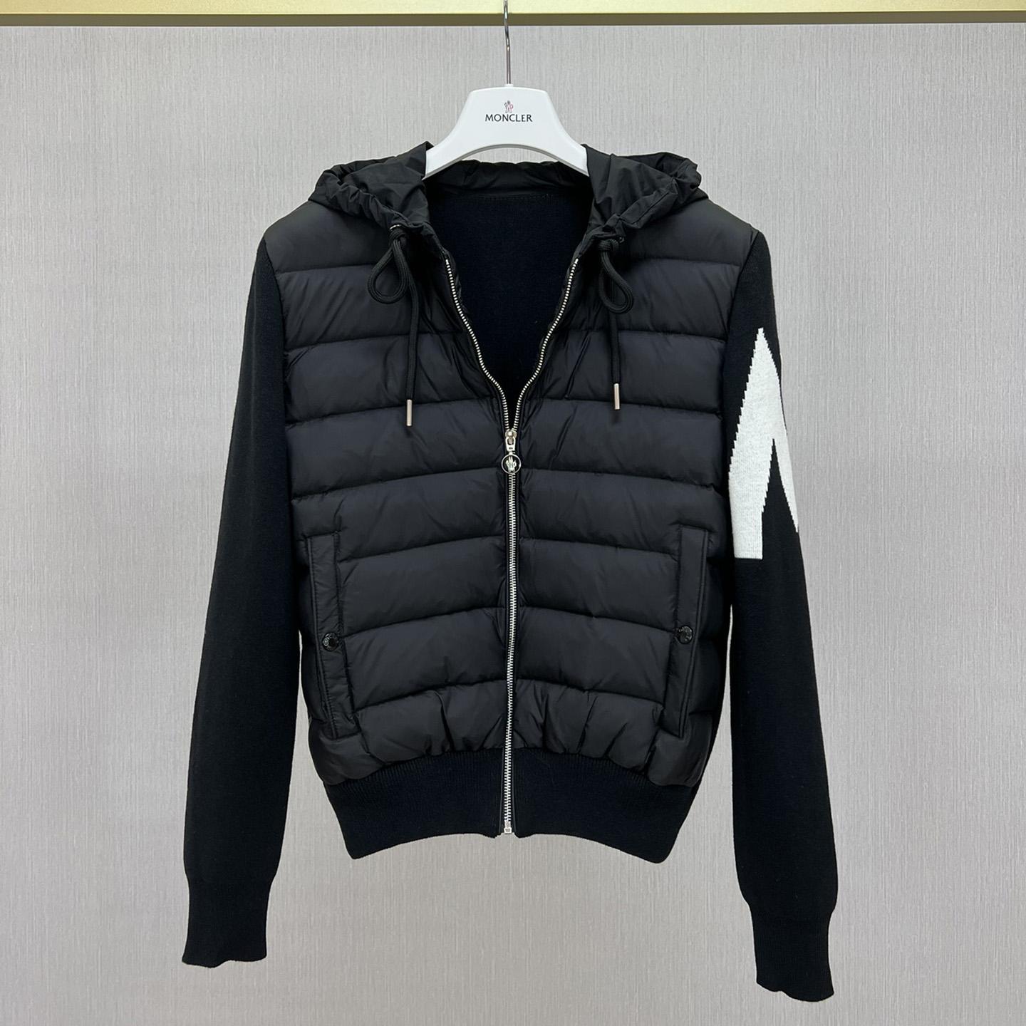 Moncler Padded Hooded Cardigan - DesignerGu