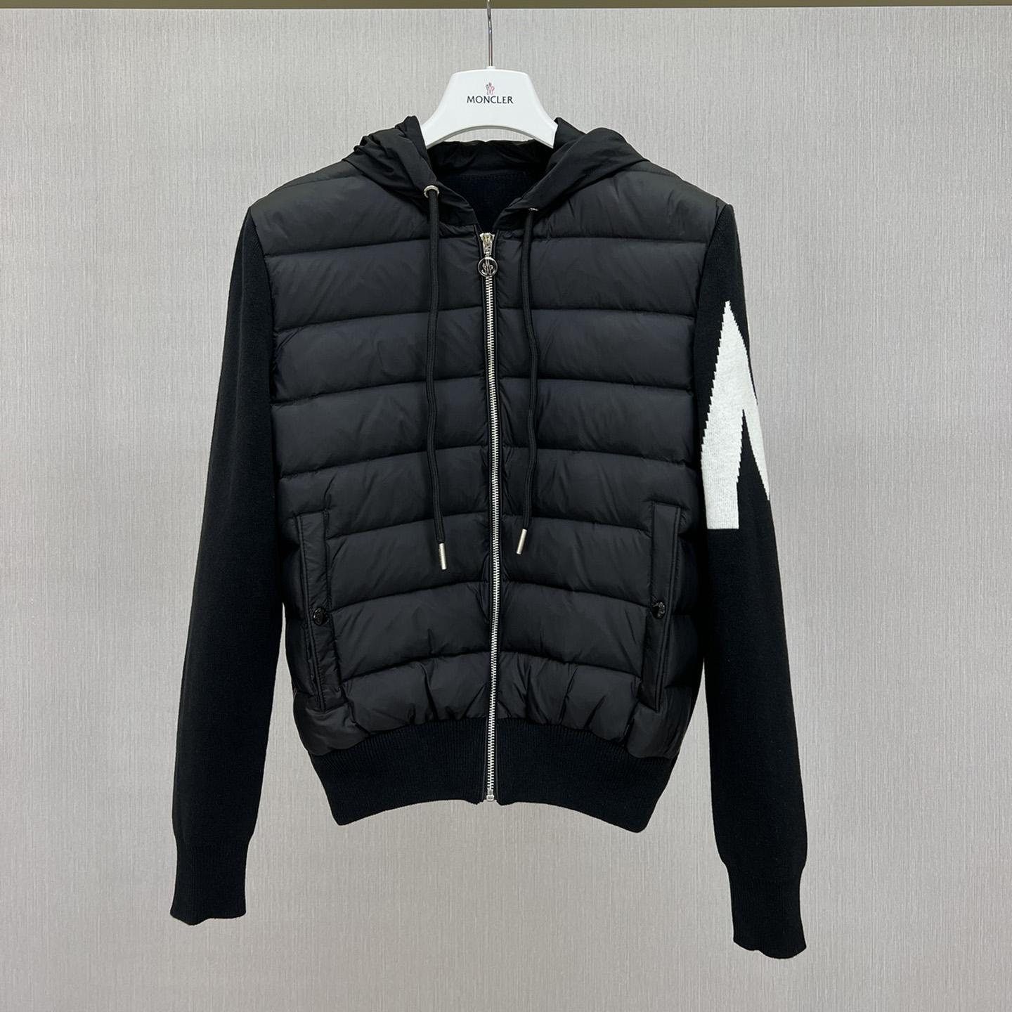 Moncler Padded Hooded Cardigan - DesignerGu