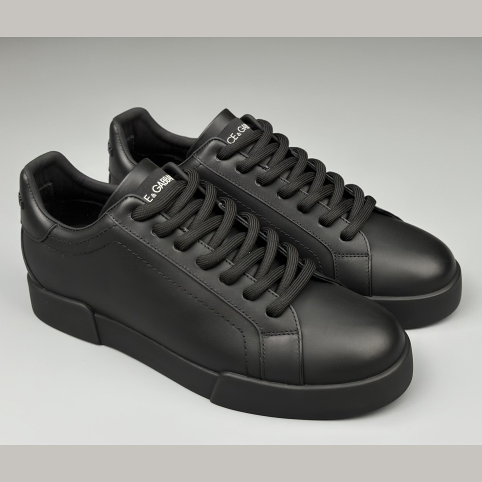 Dolce & Gabbana Calfskin Portofino sneakers - DesignerGu