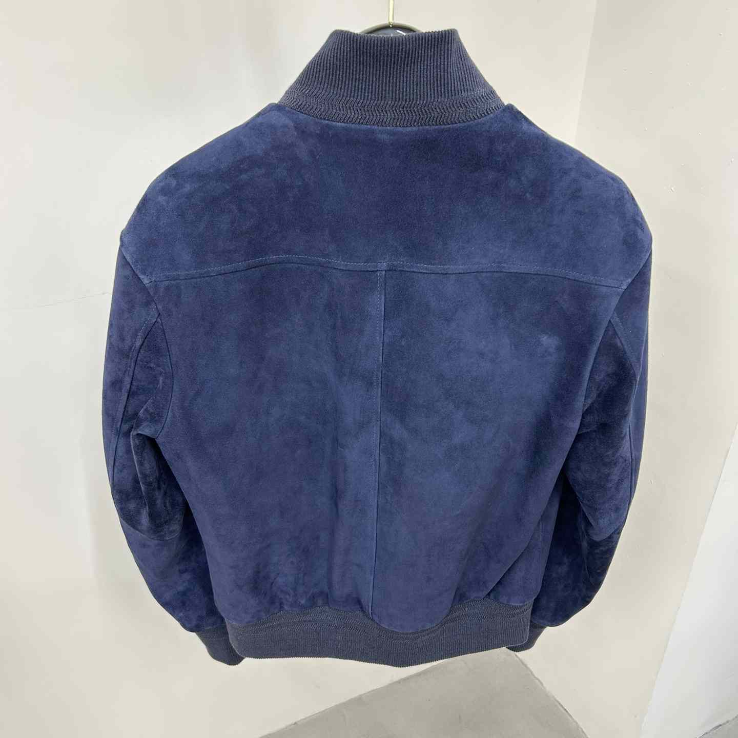 Gucci Suede Bomber Jacket - DesignerGu