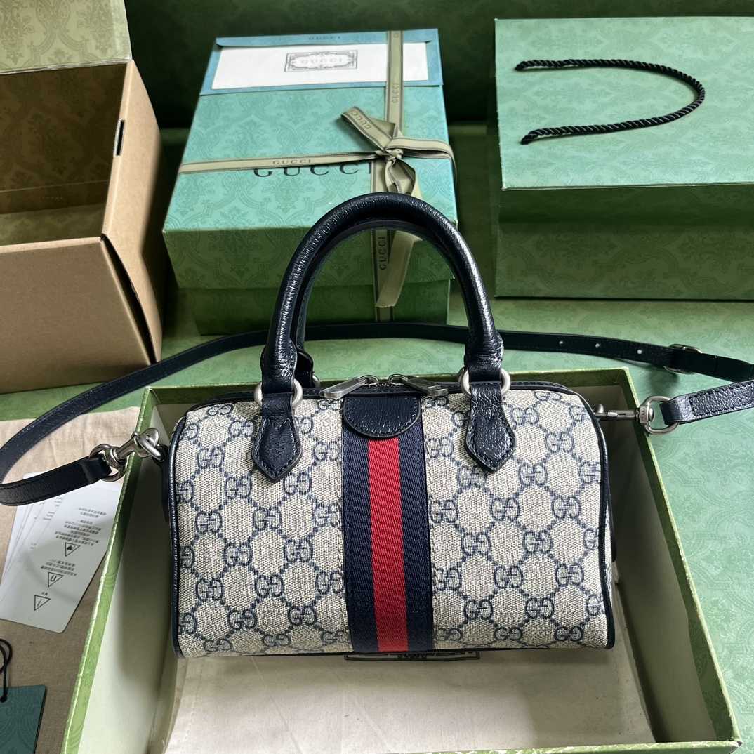 Gucci Ophidia GG Mini Top Handle Bag - DesignerGu