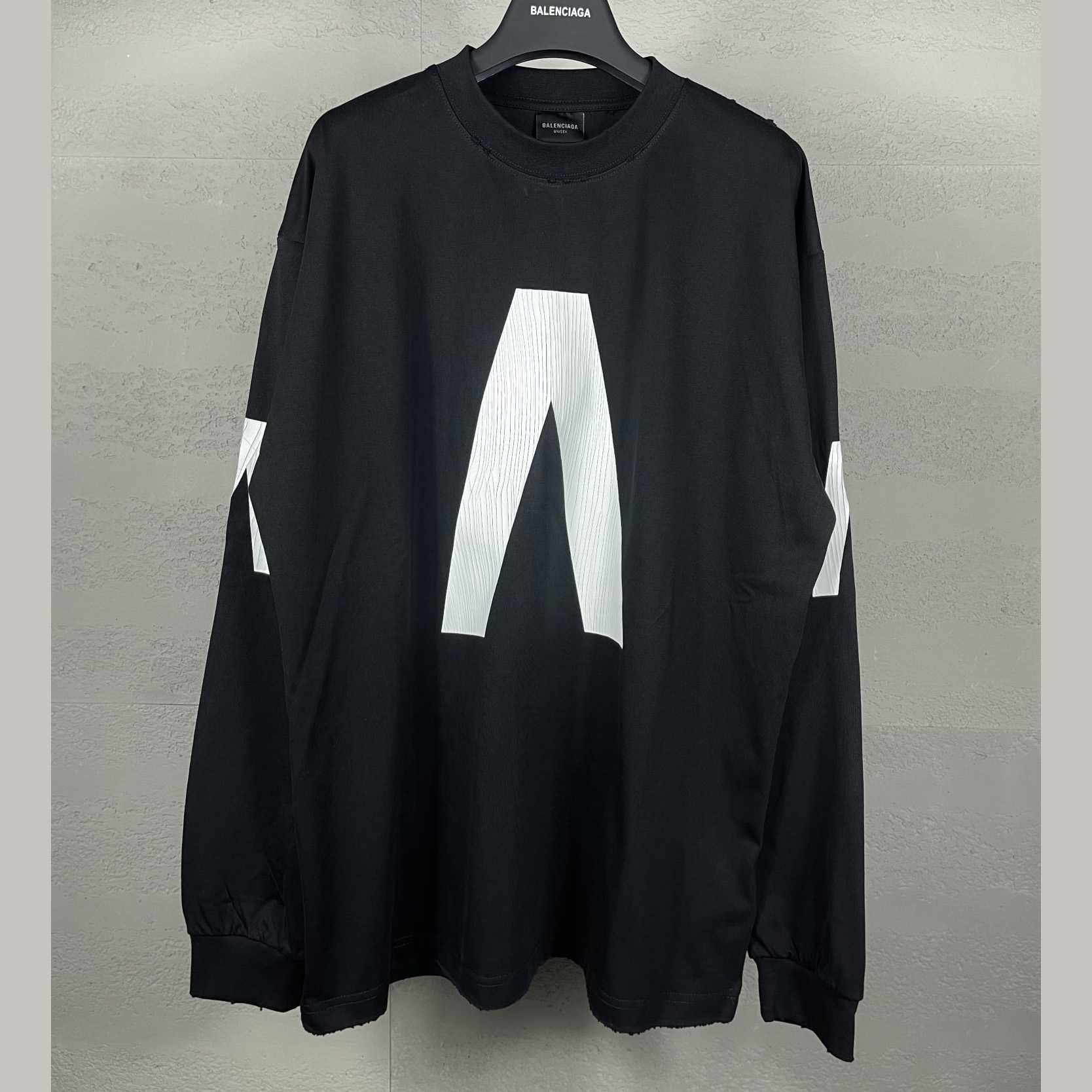 Balenciaga Music | Archive Series Connected Long Sleeve T-Shirt - DesignerGu