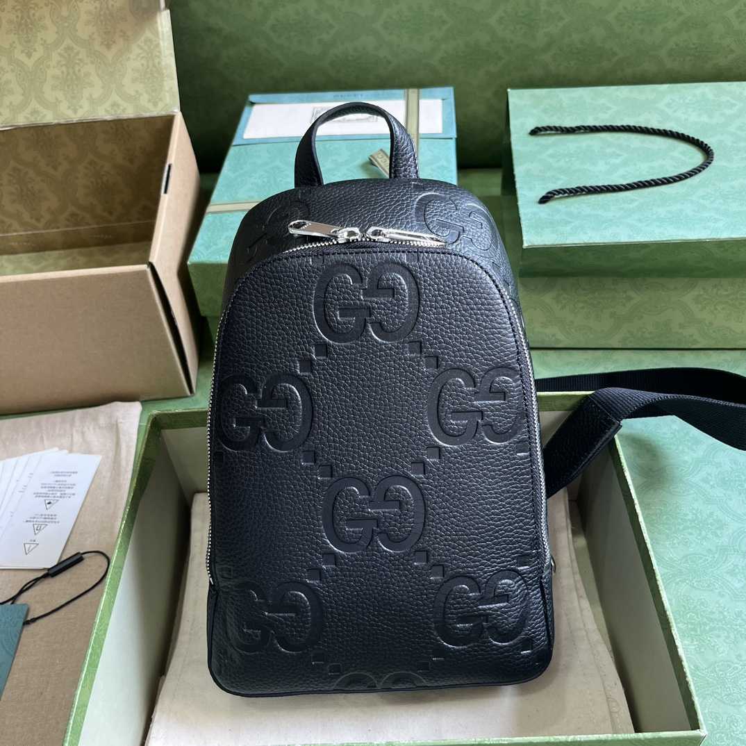 Gucci Jumbo GG Crossbody Bag - DesignerGu