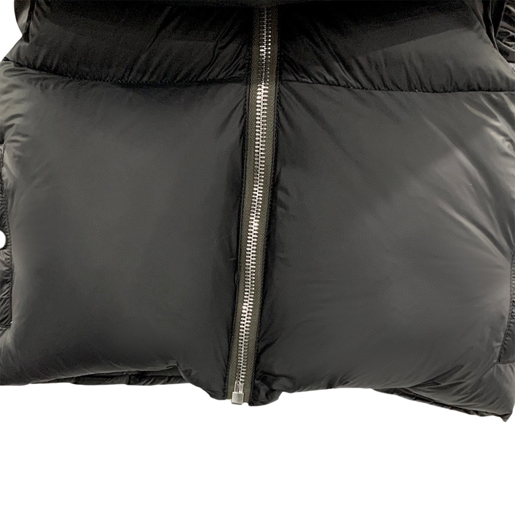 Rick Owens Black Knot Down Vest - DesignerGu