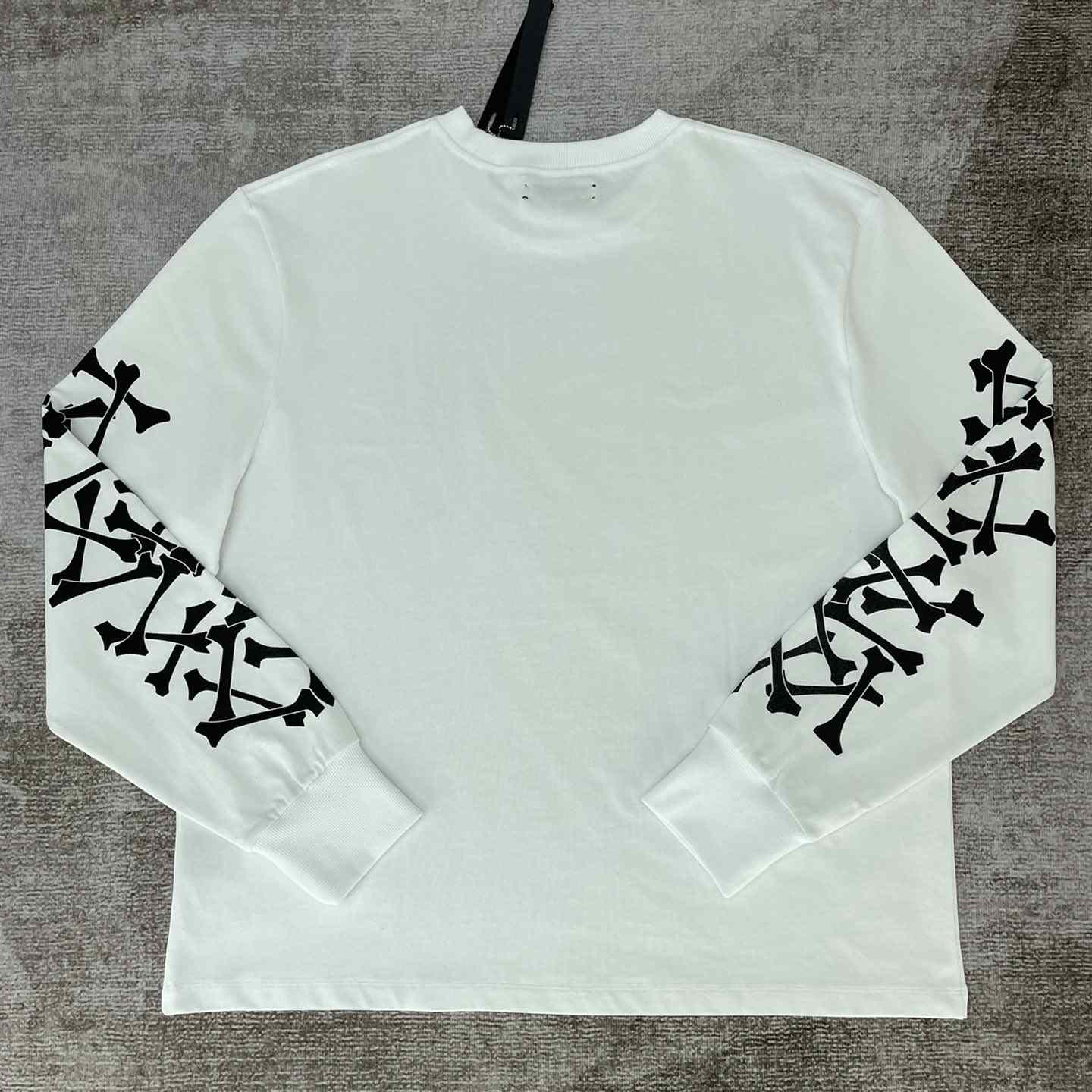 Amiri Bones Long-Sleeve Tee - DesignerGu